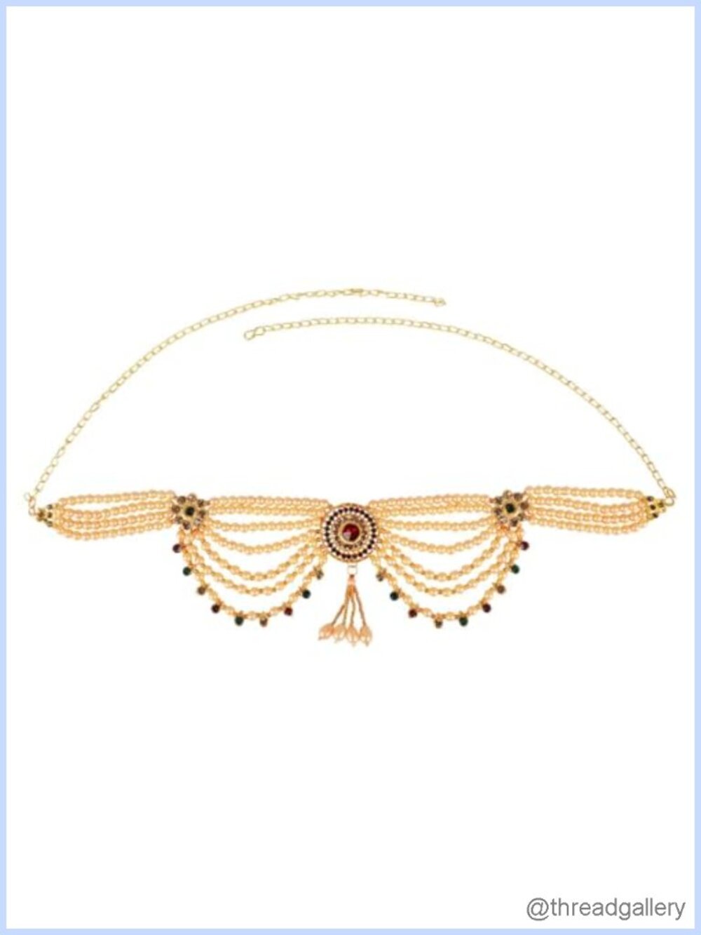 Kamarbandh Belly Chain Waist Belt Alloy Bridal Indian Jewelry for Women